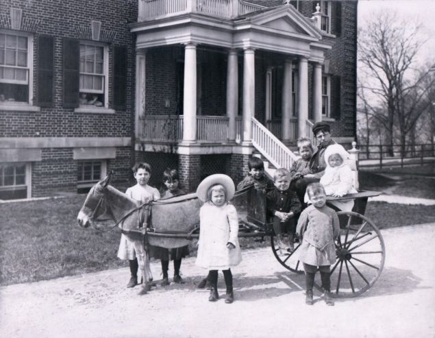 Graham Windham in the early 1800s, founded by 